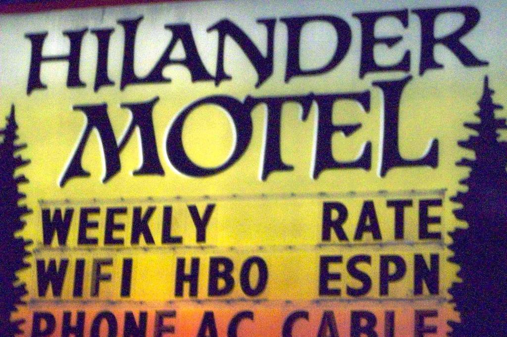 Hilander Motel Маунтін-Гоум Екстер'єр фото