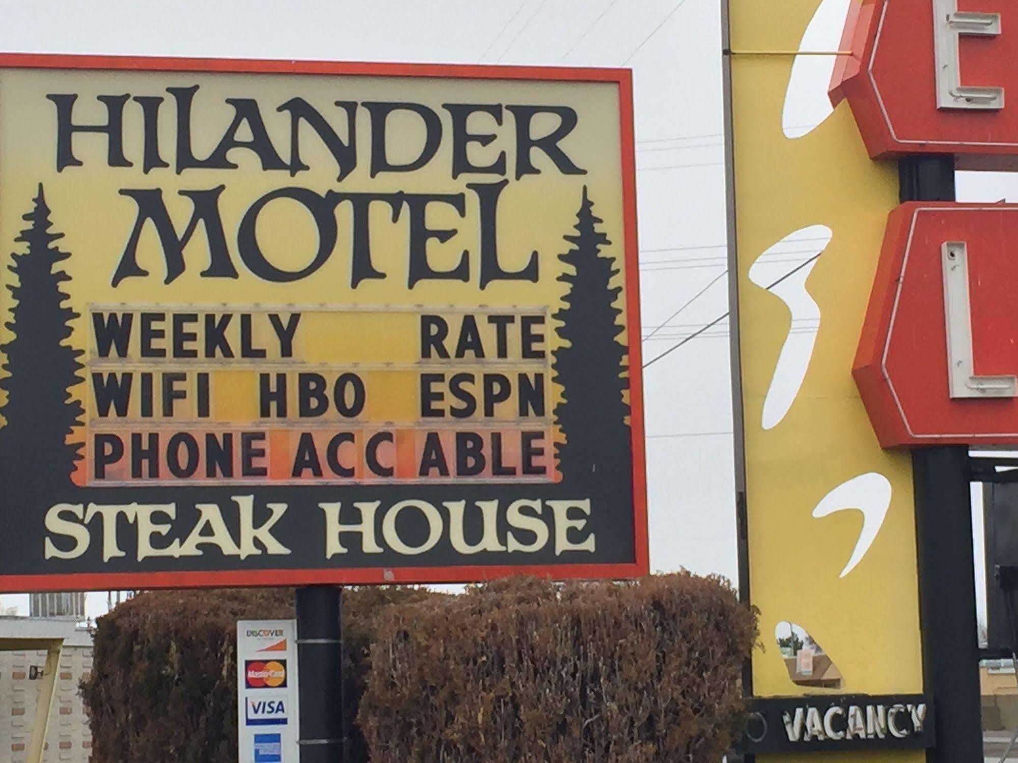 Hilander Motel Маунтін-Гоум Екстер'єр фото